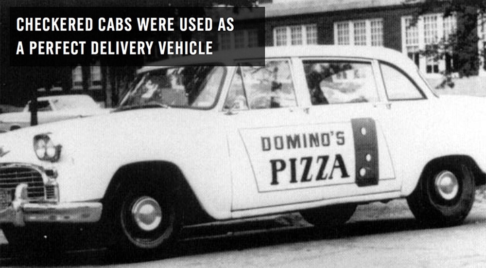 تاریخچه پیتزا دومینو 1960