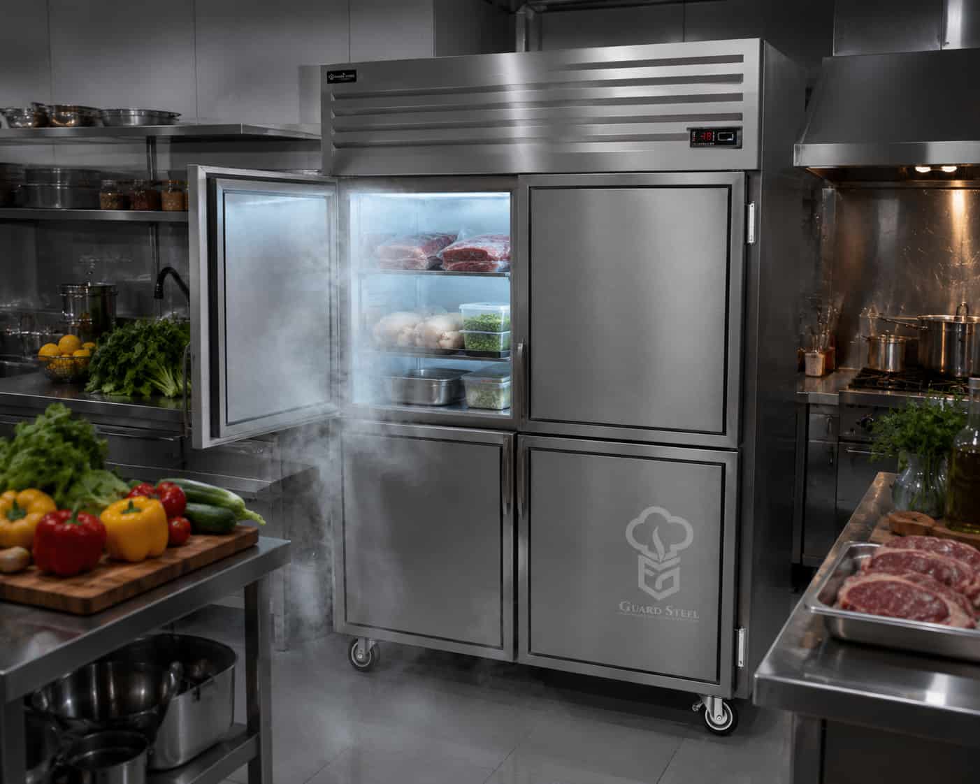 Introduction to Guard Steel Commercial Freezers Commercial Chest Freezer (140 × 70 × 240)