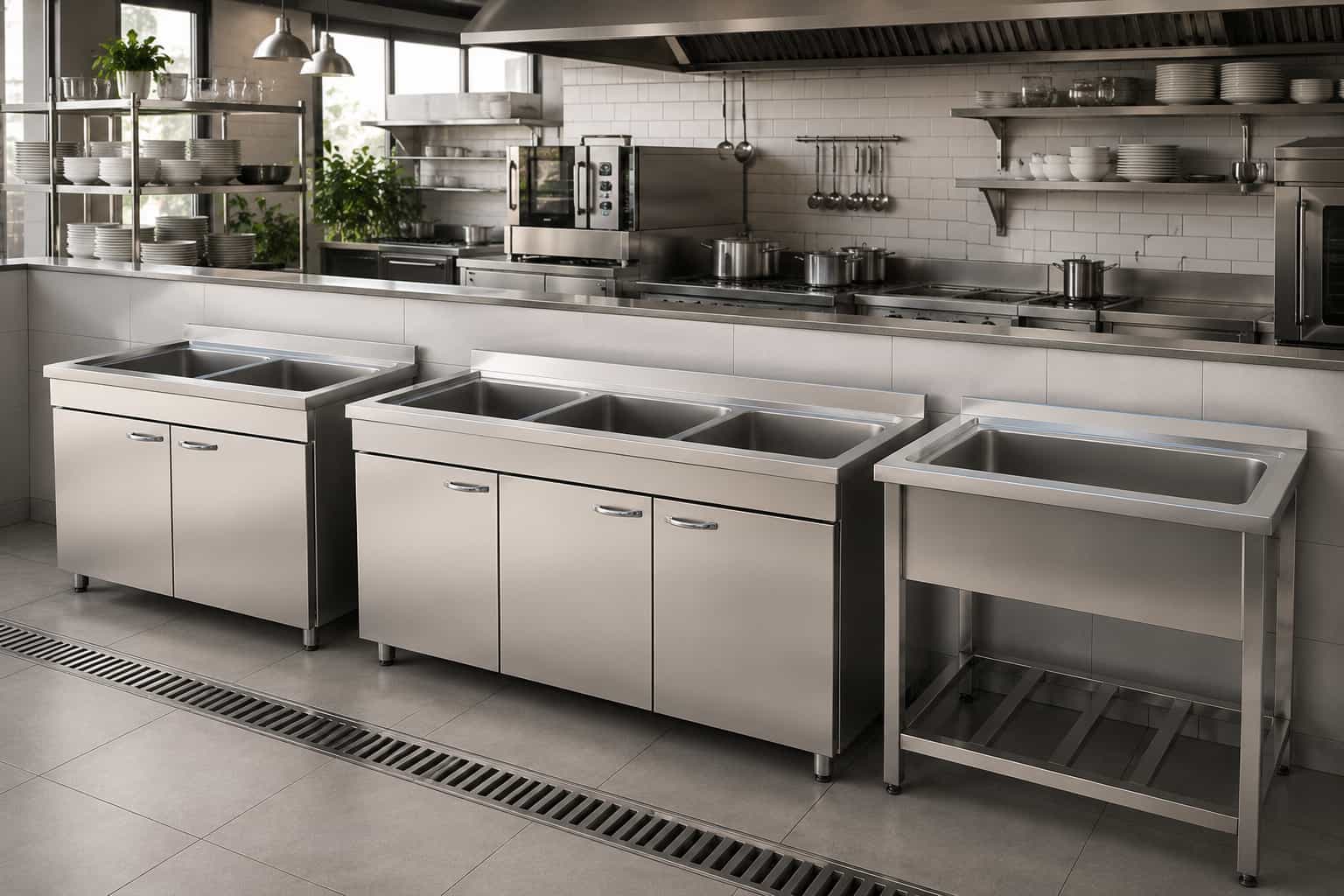 Introduction to Industrial Sinks معرفی سینک صنعتی