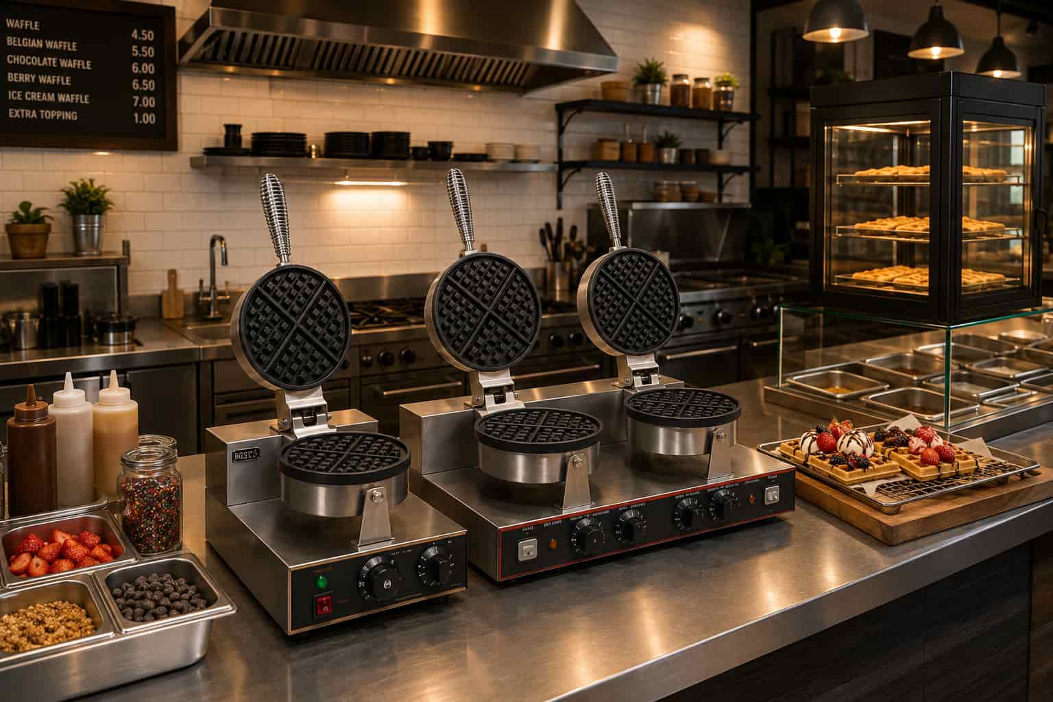 Key Points When Choosing a Commercial Waffle Maker نکات مهم هنگام انتخاب وافل ساز صنعتی