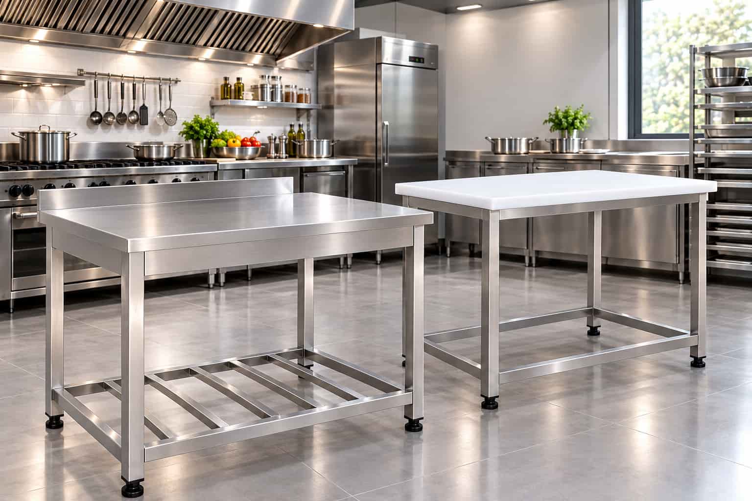 Polyethylene work table میز کار پلی اتیلن
