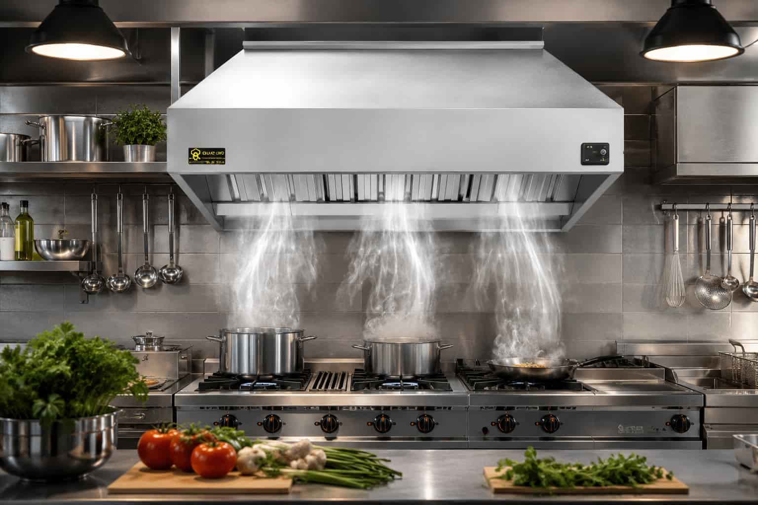 Types of Industrial Kitchen Hoods at Guard Steel انواع هود صنعتی آشپزخانه در گارد استیل