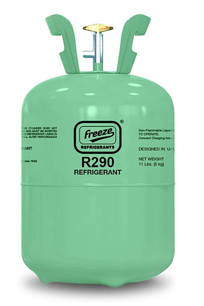 گاز مبرد r290 گاز مبرد r290