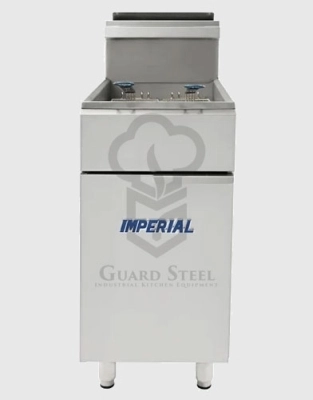 سرخ کن صنعتی گازی 2 سبد امپریال مدل IFS-40