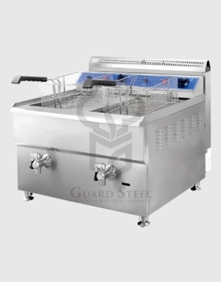 سرخ کن صنعتی گازی دو سبد استار مدل HGF-780