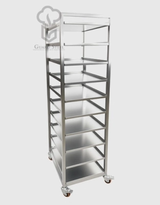 ترولی حمل بار 10 طبقه گارد استیل مدل T10